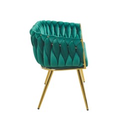 Sofa velvet (zielona)