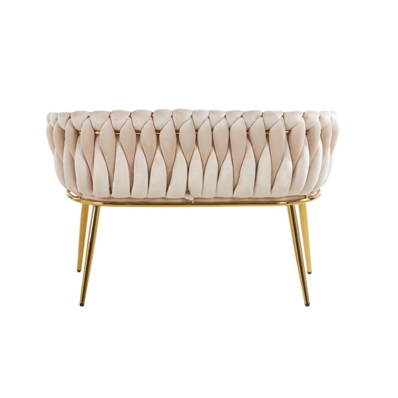 Sofa velvet (beżowa)