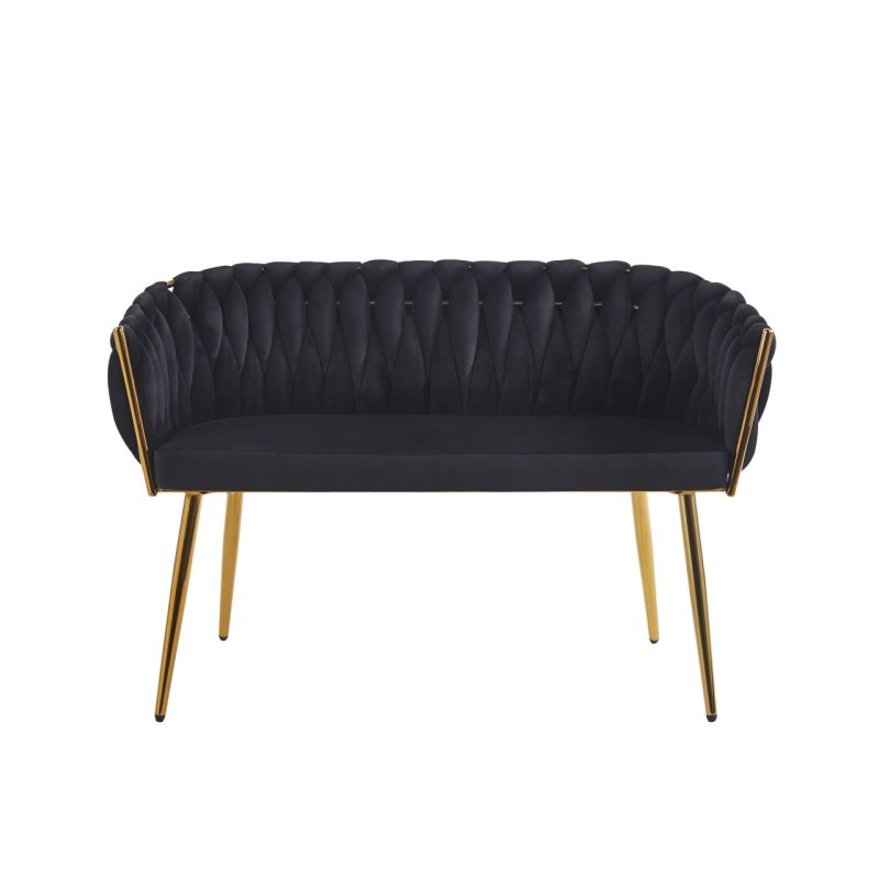 Sofa velvet (black)