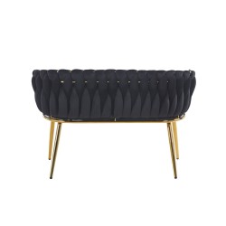 Sofa velvet (czarna)