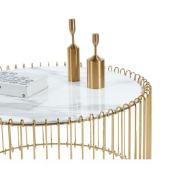 Bench (white marble) 80