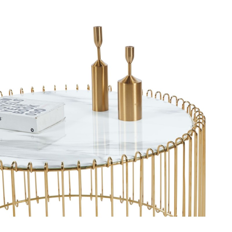 Bench (white marble) 80