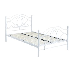 Metallbett 120x200 (weiß)