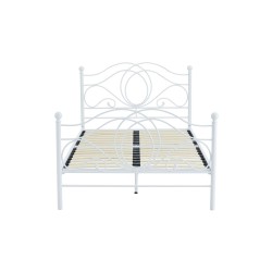 Metal bed 120x200 (white)