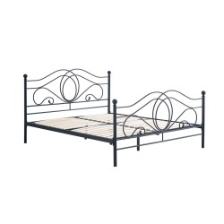 Metal bed 160x200 (black)