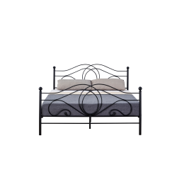 Metal bed 160x200 (black)