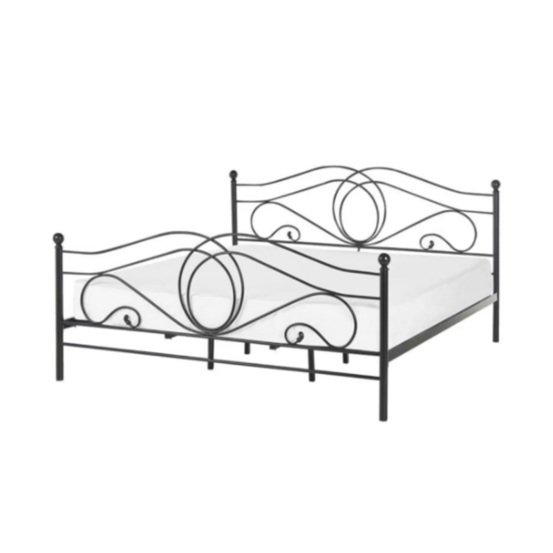 Metal bed 160x200 (black)