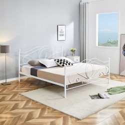 Metal bed 160x200 (white)