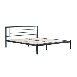 Metallbett 160x200 (schwarz)