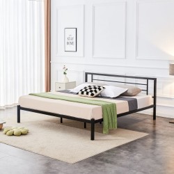 Metallbett 160x200 (schwarz)