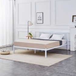 Metal bed 160x200 (white)