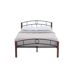 Metallbett 120x200 (schwarz)