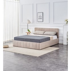 Cama tapizada 160x200 (beige)