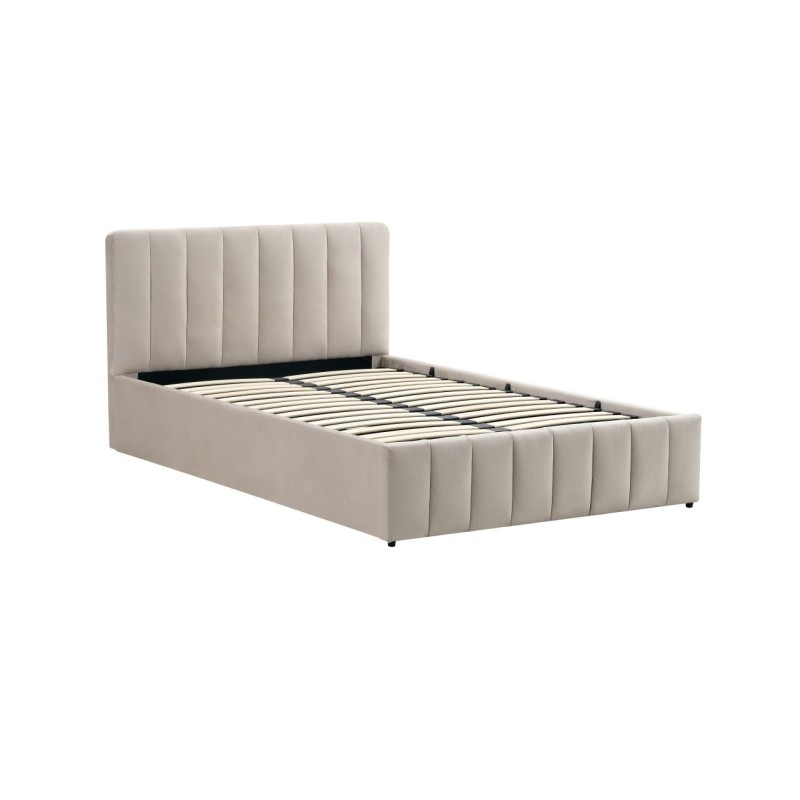Cama tapizada 120x200 (beige)