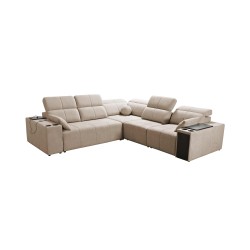Ecksofa Milano III mit Schlaffunktion - Eleganz und Funktionalität in einem!