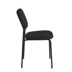 Velvet chair (black)