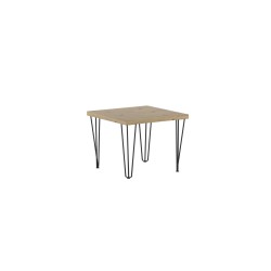 Mesa (roble artesano + patas III) 67x67