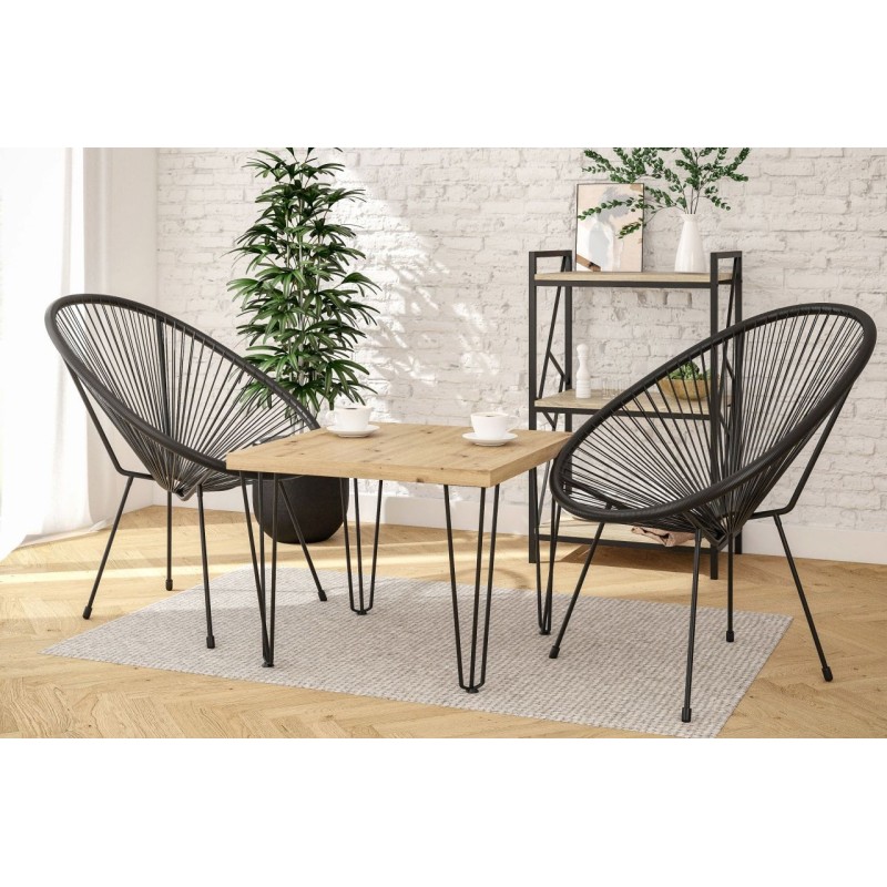 Bank (Eiche Artisan + Beine III) 67x67