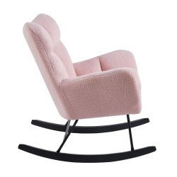 Schaukelstuhl Teddy (rosa)