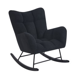 Teddy rocking chair (black)