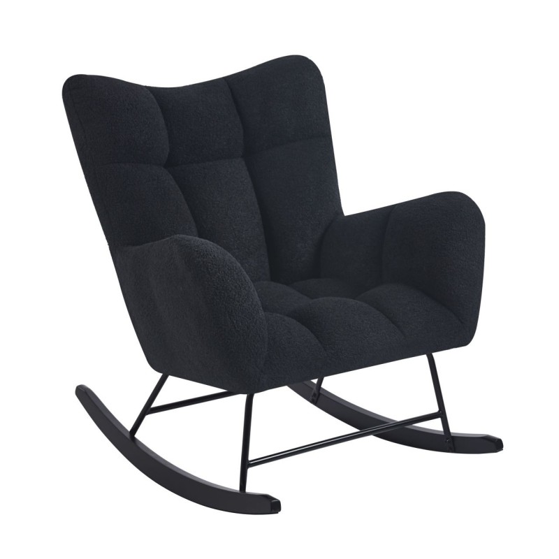 Teddy rocking chair (black)