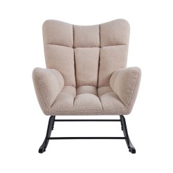 Sillón mecedora Teddy (beige)