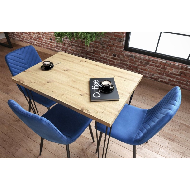 Mesa (roble artisan + patas III) 67x101