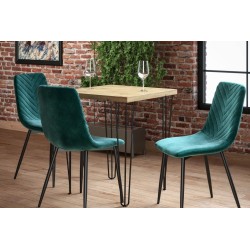 Mesa (roble artesano + patas III) 67x67