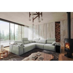 Ecksofa Milano III mit Schlaffunktion - Eleganz und Funktionalität in einem!