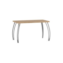 Stół (dąb złoty craft + nogi II) 67x128