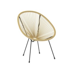 Lounge chair - technorattan (natural)