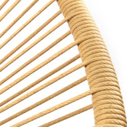 Freizeitsessel - Polyrattan (natürlich)