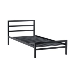 Metal bed 90x200 (black)