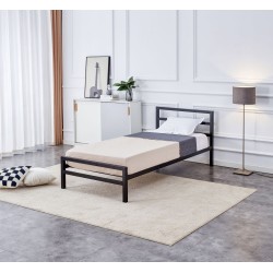 Metallbett 90x200 (schwarz)