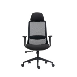 Swivel chair (black)