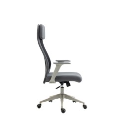 Silla giratoria (gris)