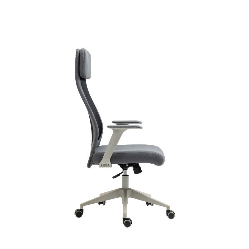 Silla giratoria (gris)