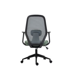 Silla giratoria (verde)