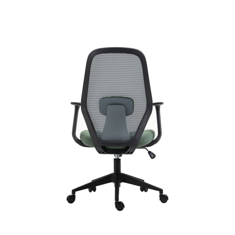 Silla giratoria (verde)