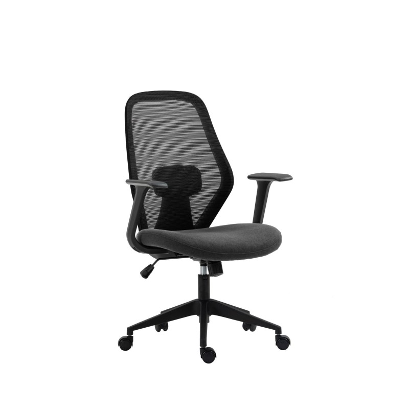 Swivel chair (black-gray)