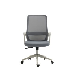 Silla giratoria (gris)