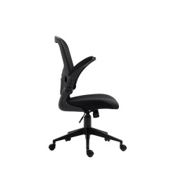 Silla giratoria (negra)