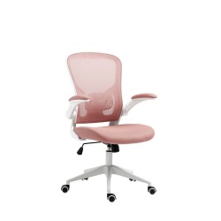 Pink swivel chair