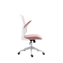 Pink swivel chair