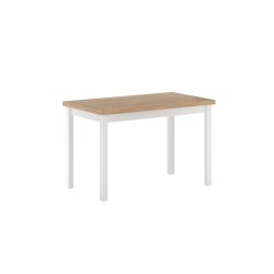 Table (golden oak craft/white) 68x120