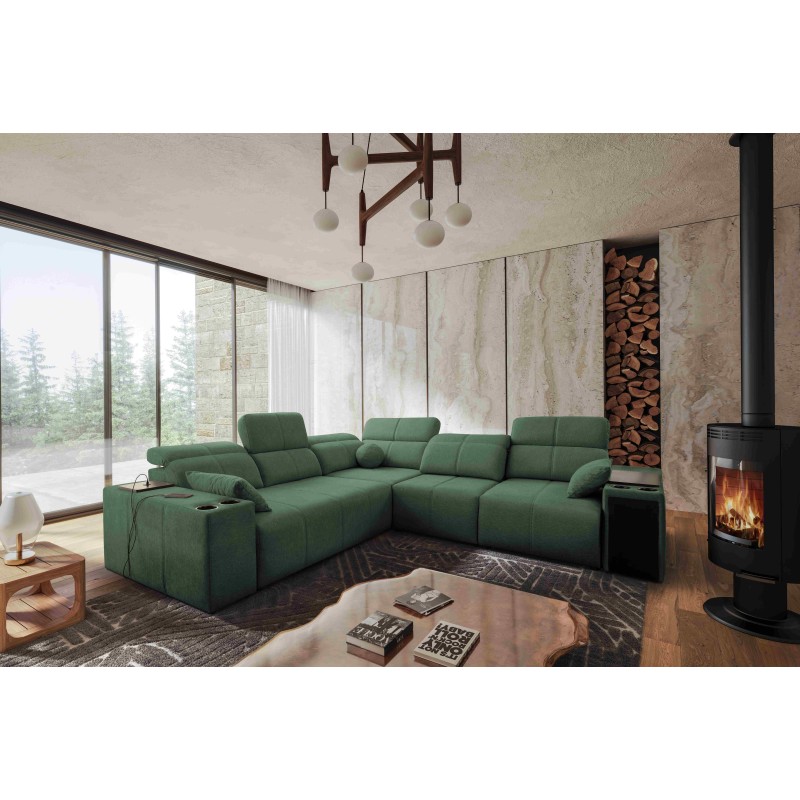 Ecksofa Milano III mit Schlaffunktion - Eleganz und Funktionalität in einem!