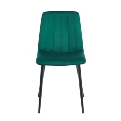 Velvet chair (green)