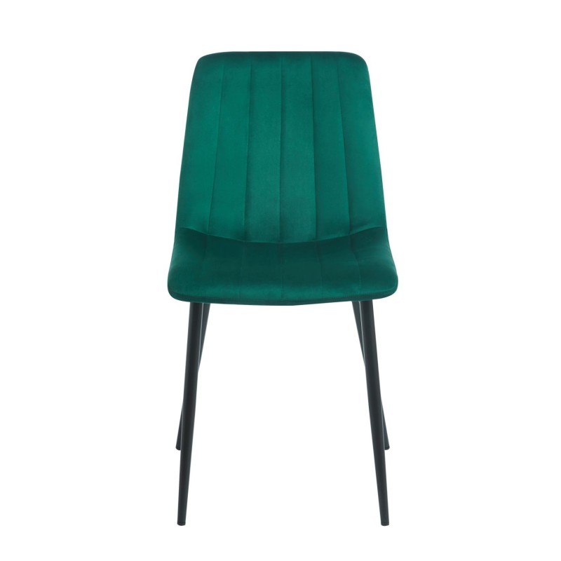 Velvet chair (green)