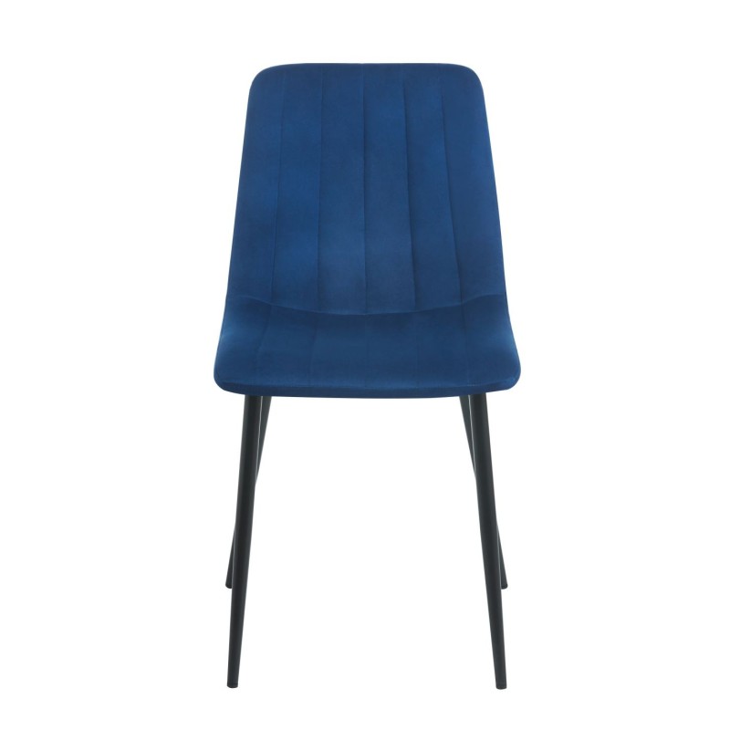 Velvet chair (blue)