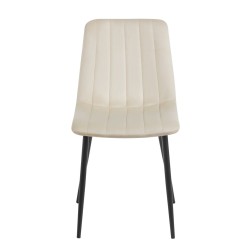 Velvet chair (beige)